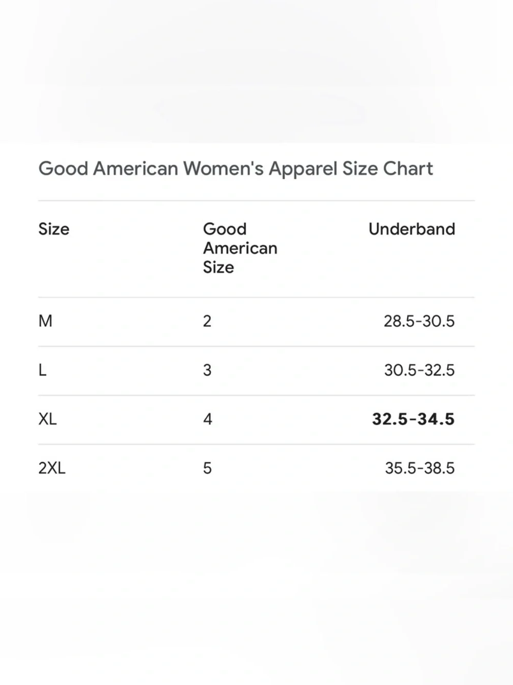 Good American Slim Racer Bra